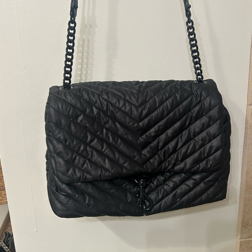 Rebecca Minkoff Black Quilted Shoulder Bag